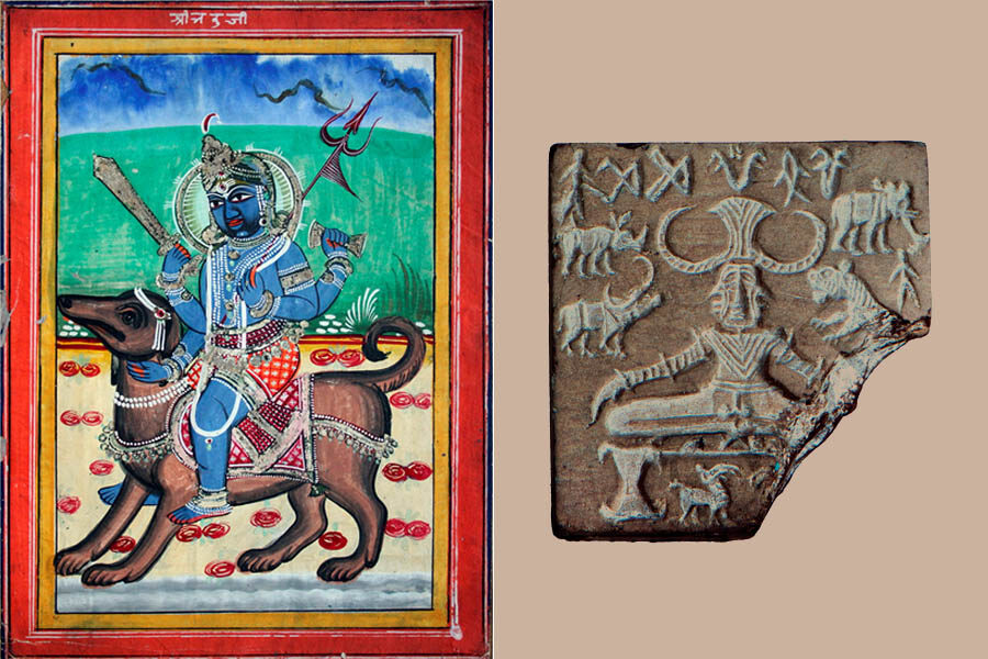 Shiva – Kal Bhairav – Pashupati – Hinduism and dogs 